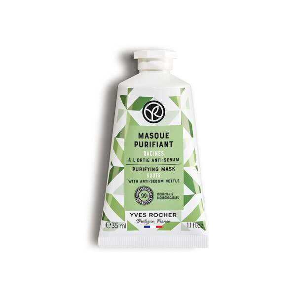 Yves Rocher Haarkur & Haarmaske – Purifying Maske – Fettiger Ansatz