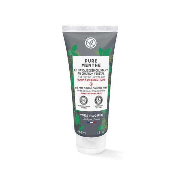 Yves Rocher Gesichtsmasken & Peelings – Porenverfeinernde Kohle-Maske Yves Rocher Gesichtsmasken & Peelings – Porenverfeinernde Kohle-Maske