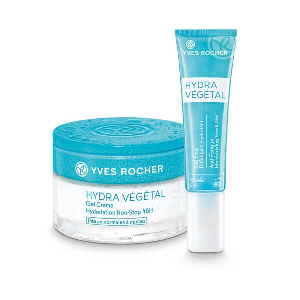 Yves Rocher – Hydra Végétal Gel-Creme + Augenpflege Yves Rocher – Hydra Végétal Gel-Creme + Augenpflege
